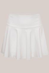 Cara 2 In 1 Tennis Skort - White-Araa Active