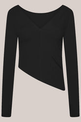 Egro Long Sleeve Top - Black-Araa Active
