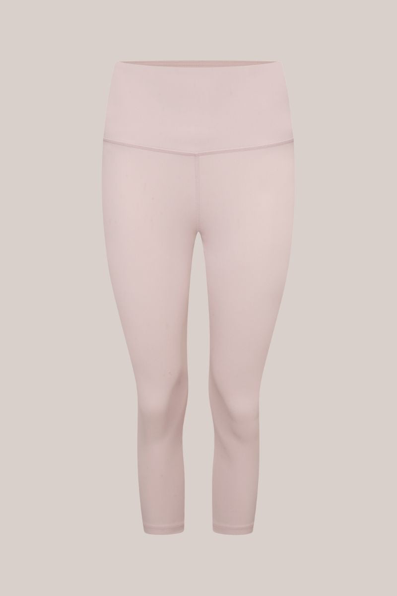 Oasis Capri Leggings - Dusty Pink-Araa Active