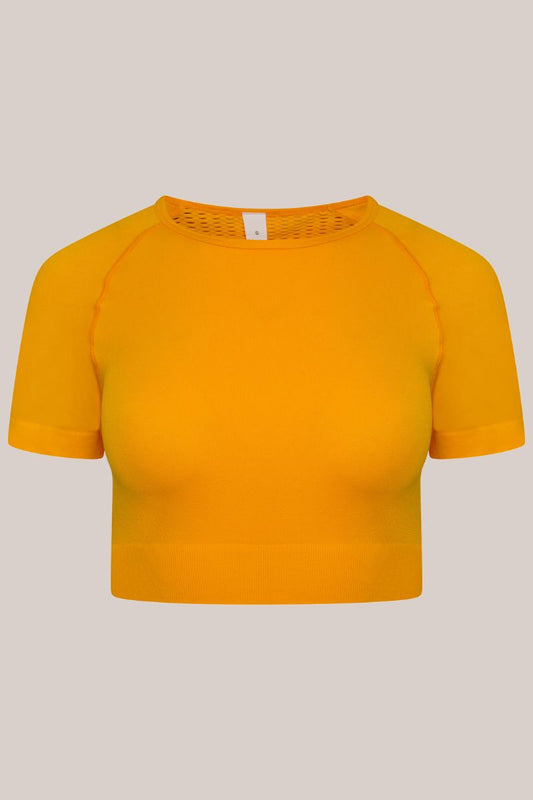Speedy Short Sleeve Top - Yellow