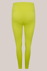 Glow Leggings - Florescent Yellow-Araa Active