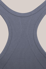 Maya Racerback Sports Bra - Grey-Araa Active