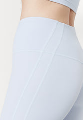 Dine High Waisted Leggings - Light Blue-Araa Active