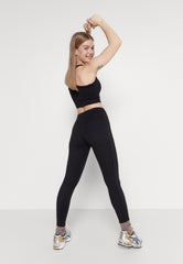 Dine High Waisted Leggings - Black-Araa Active