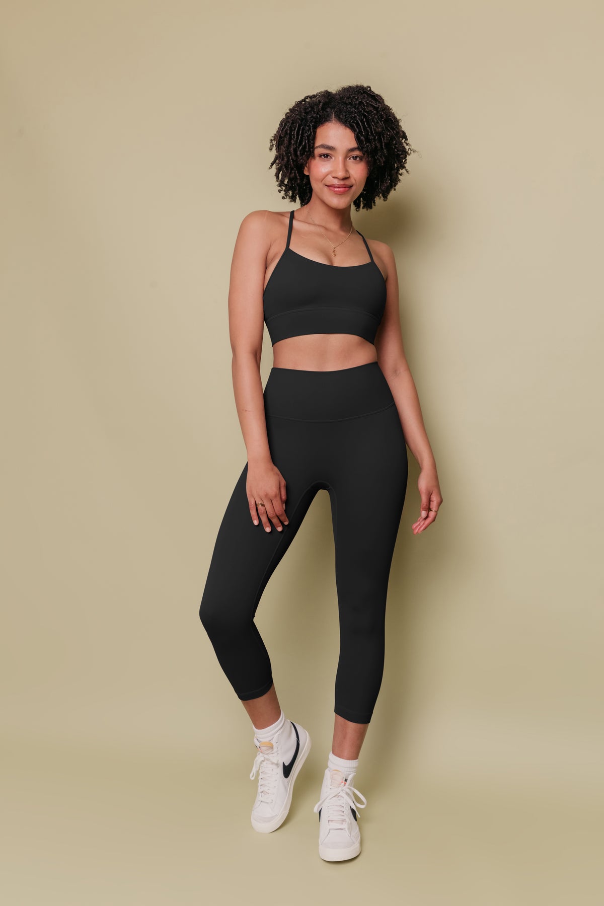 Soul 7/8 High-Rise Leggings - Black-Araa Active