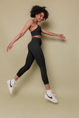 Soul 7/8 High-Rise Leggings - Black-Araa Active