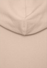 Ava Cropped Oversized Hoodie - Nude-Araa Active