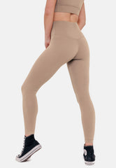 Tuscan High-Rise Leggings - Tan-Araa Active