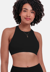 Prim Strappy Sports Bra - Black-Araa Active