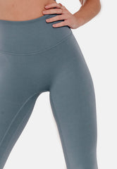 Tuscan High-Rise Leggings - Blue Charcoal-Araa Active