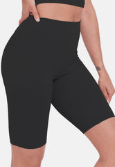 Kama Bicycle Shorts - Black-Araa Active