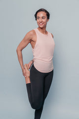 Corinna Yoga Top - Light Pink-Araa Active