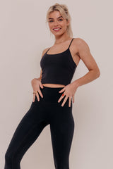 Margo Sports Bra - Black-Araa Active