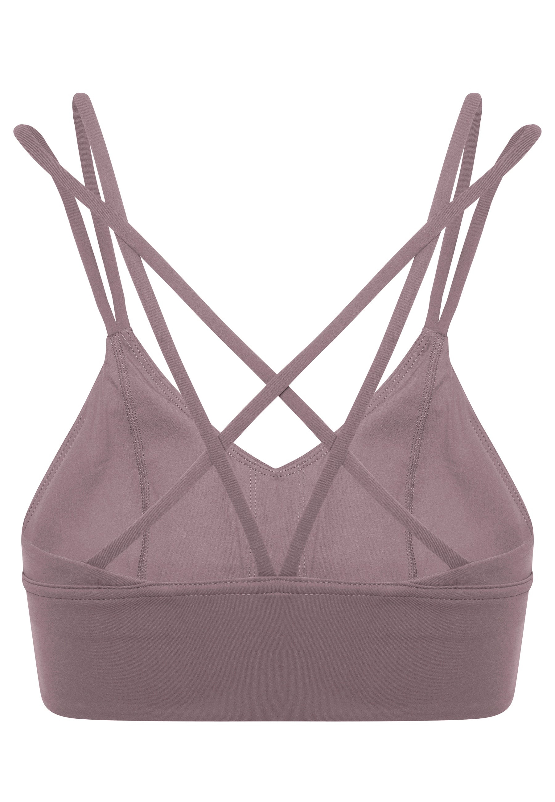 Oasis Strappy Sports Bra - Violet - Araa Active