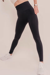 Razor Seamless Leggings - Black-Araa Active