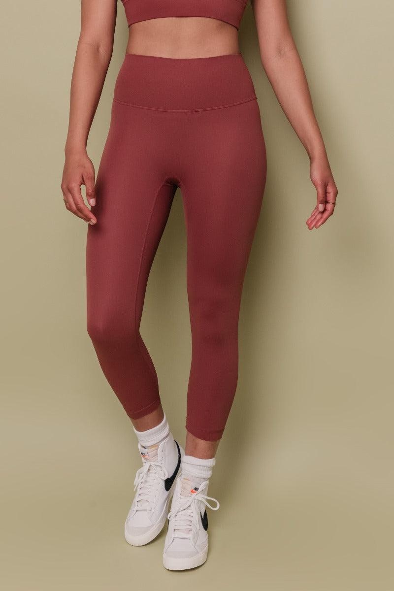 Soul 7/8 High-Rise Leggings - Bronze-Araa Active