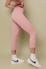 Soul 7/8 High-Rise Leggings - Dusty Pink-Araa Active